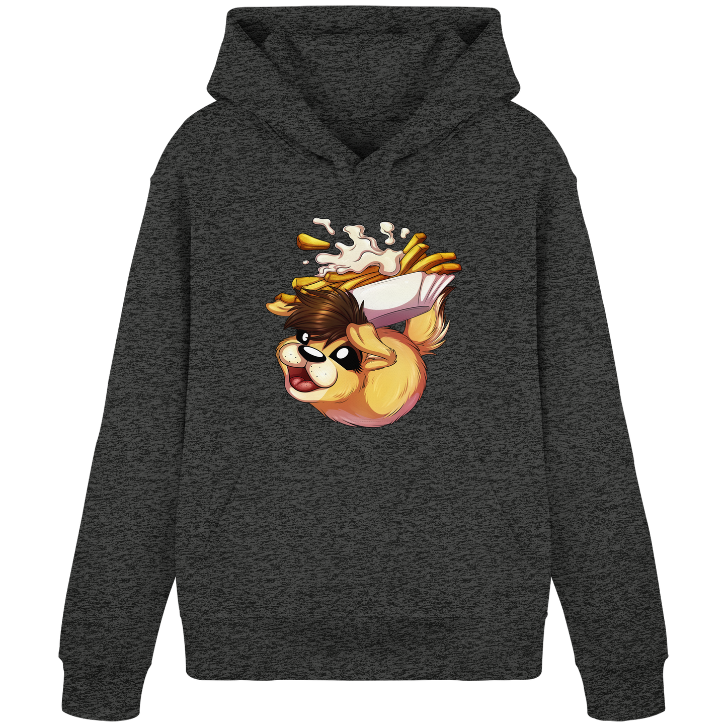 LupiArts Happy - Organic Basic Hoodie