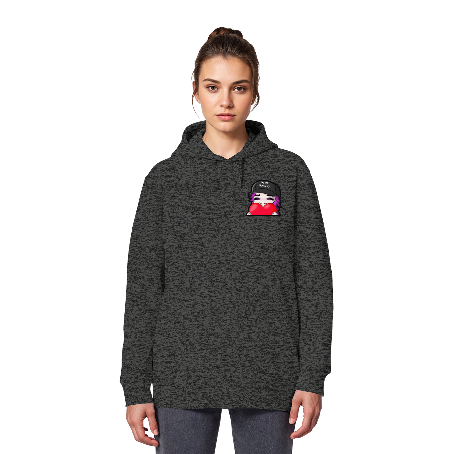 x3_kaspa Love - Organic Basic Hoodie