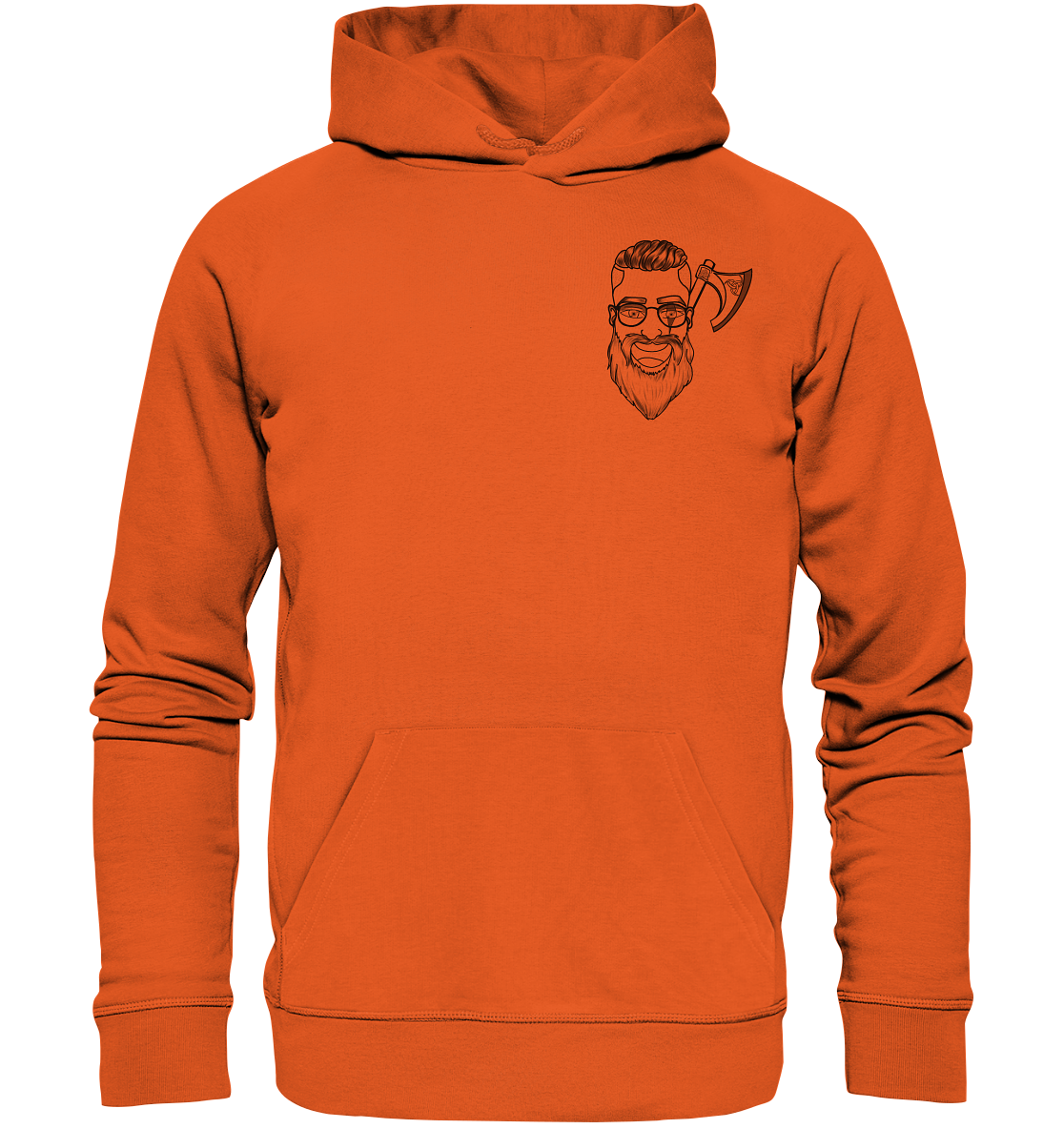 Adropon Outlines - Organic Basic Hoodie