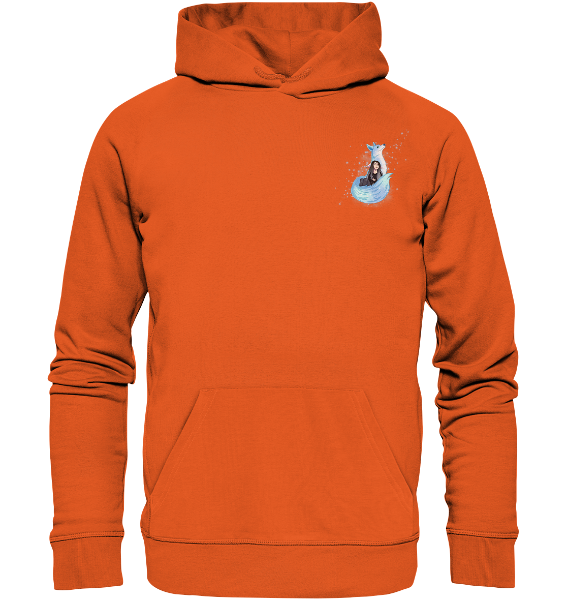 Ice_Kiki Design - Organic Basic Hoodie