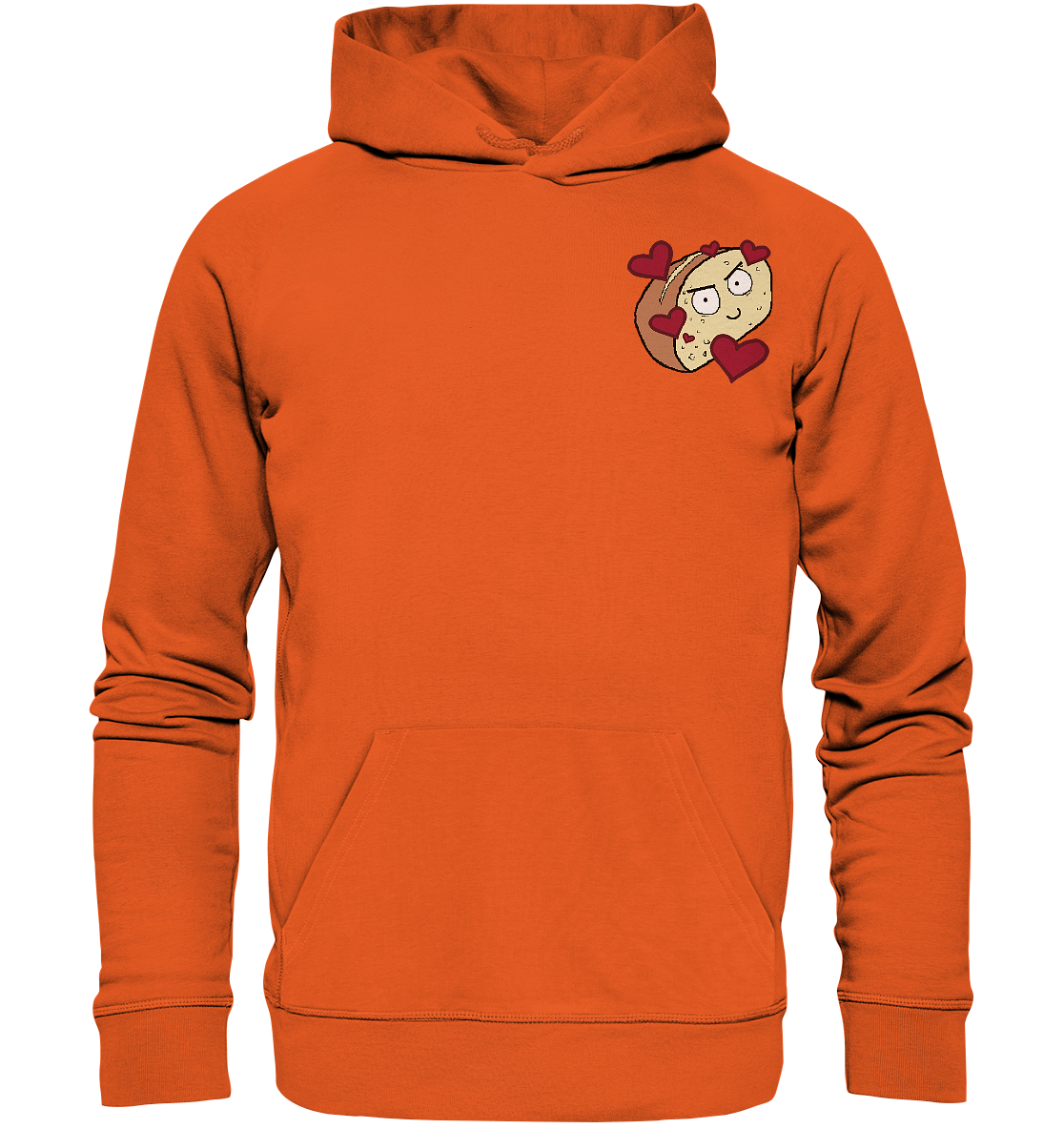 Aylana87 Herzbrot - Organic Basic Hoodie