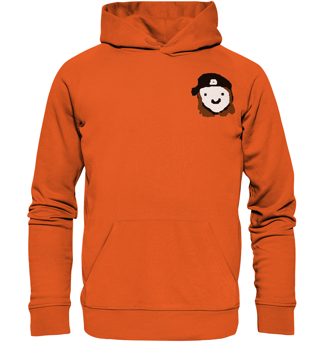 inVertLance Smile - Organic Basic Hoodie