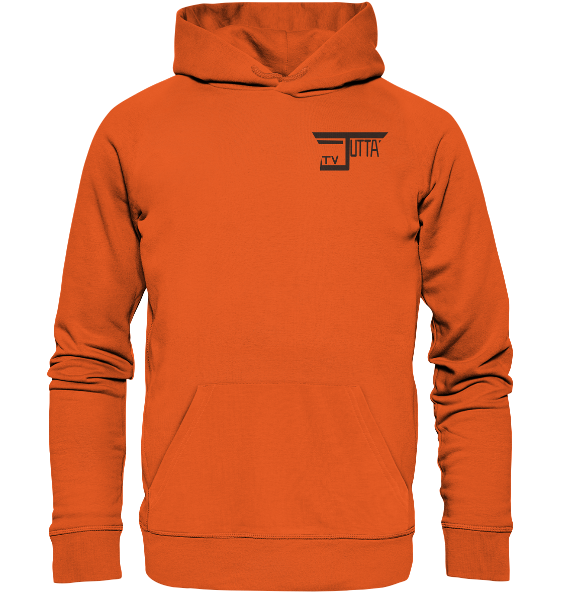 Jutta_tv Schriftzug - Organic Basic Hoodie