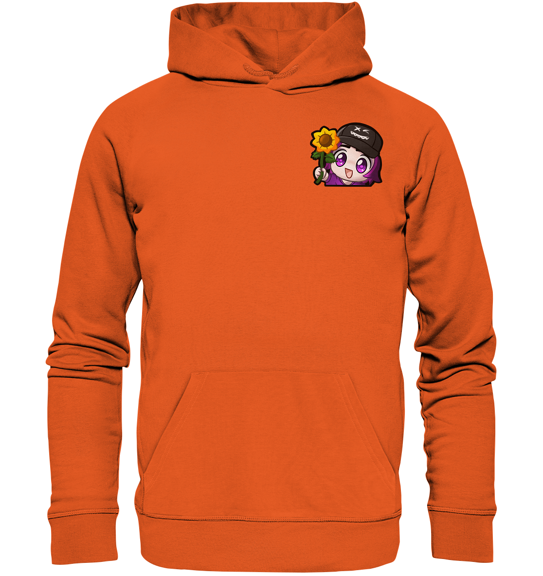 x3_kaspa Flower - Organic Basic Hoodie