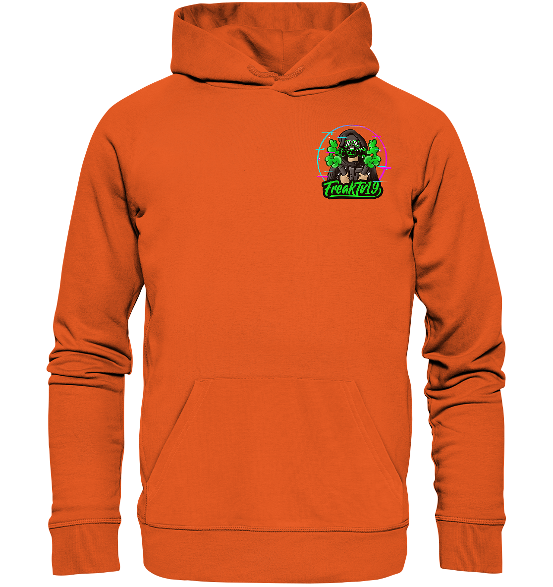 FreakTV19 Logo - Organic Basic Hoodie