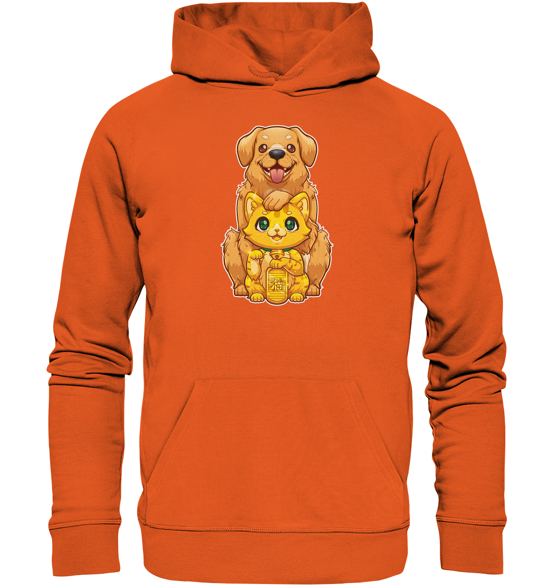 FeineKatze Goldig - Organic Basic Hoodie