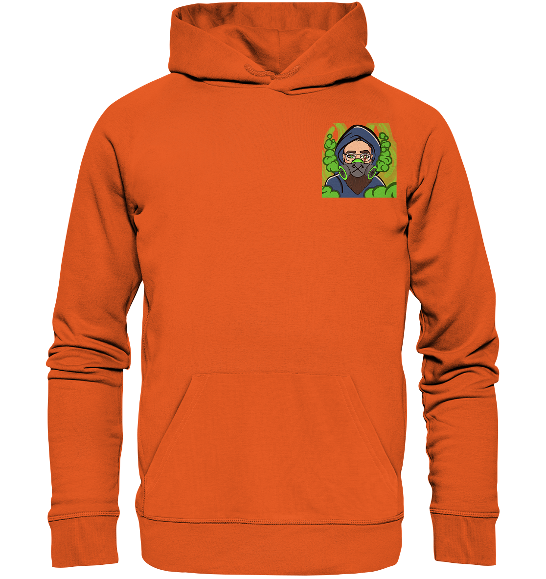 Adropon Mask - Organic Basic Hoodie