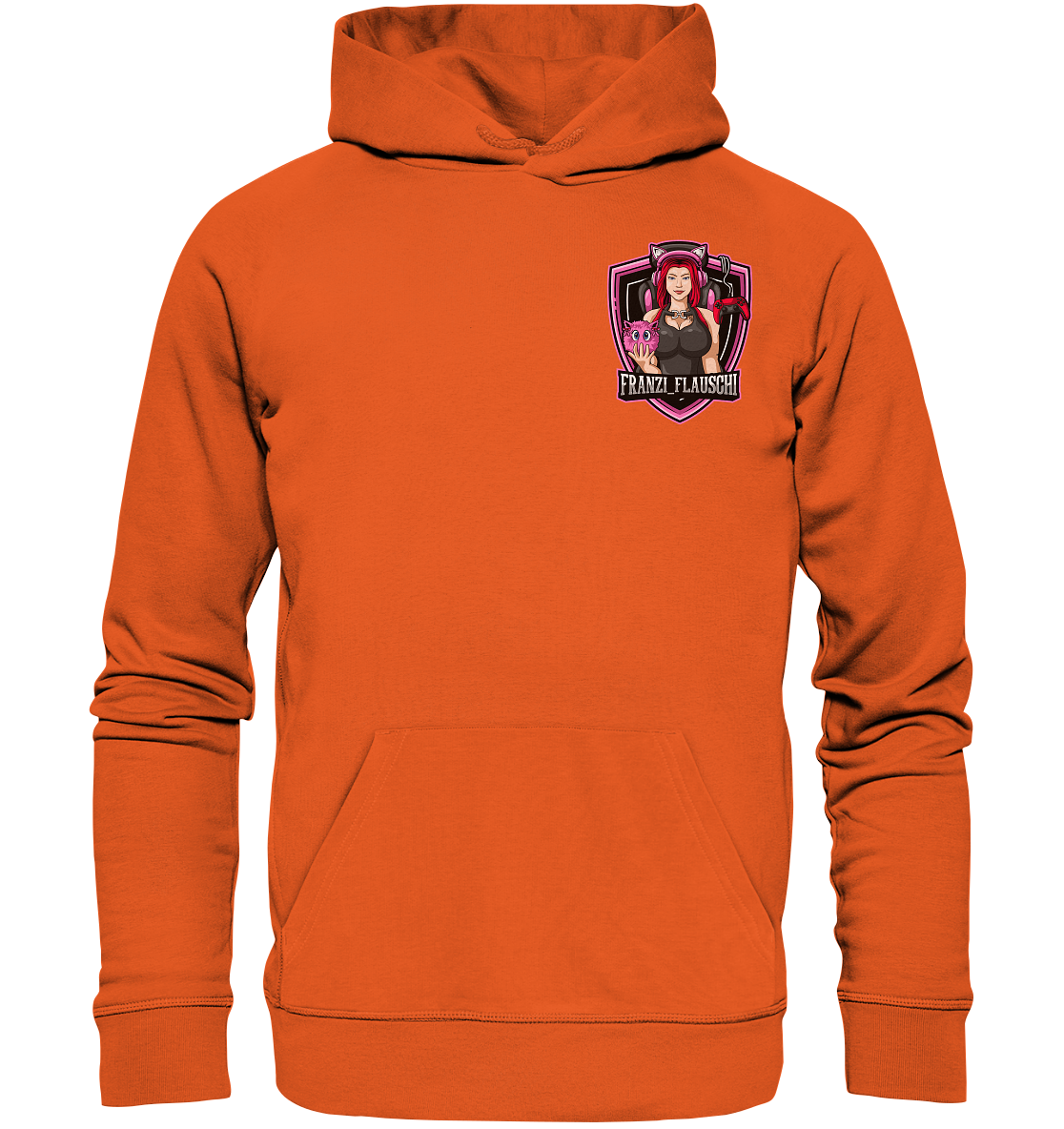 Franzi_Flauschi Logo - Organic Basic Hoodie