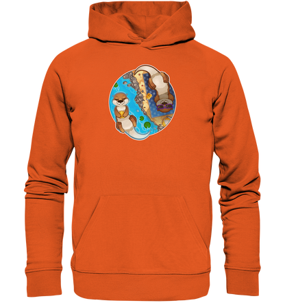 FeineKatze Otter - Organic Basic Hoodie