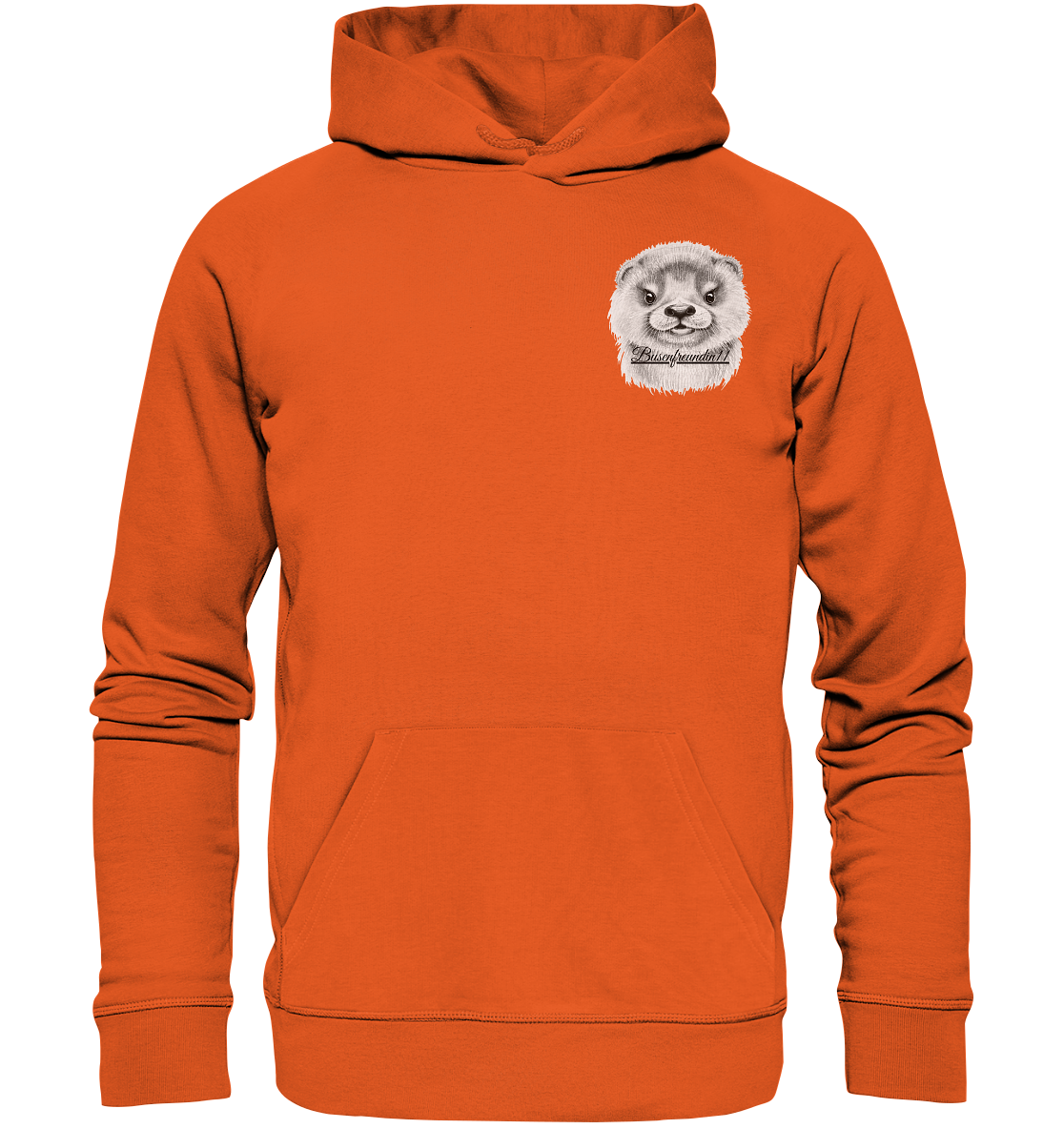 Busenfreundin11 Logo - Organic Basic Hoodie