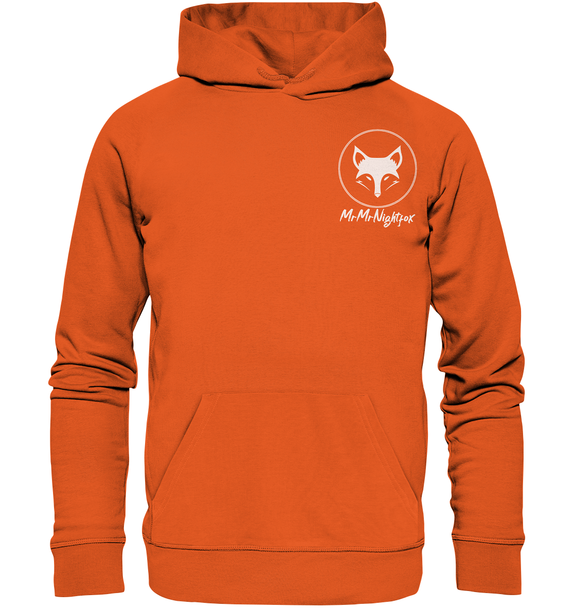 MrMrNightfox Logo - Organic Basic Hoodie