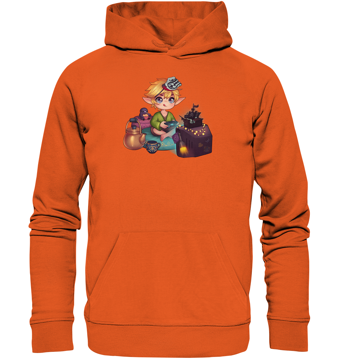 StefanBzockt Gamingroom - Organic Basic Hoodie