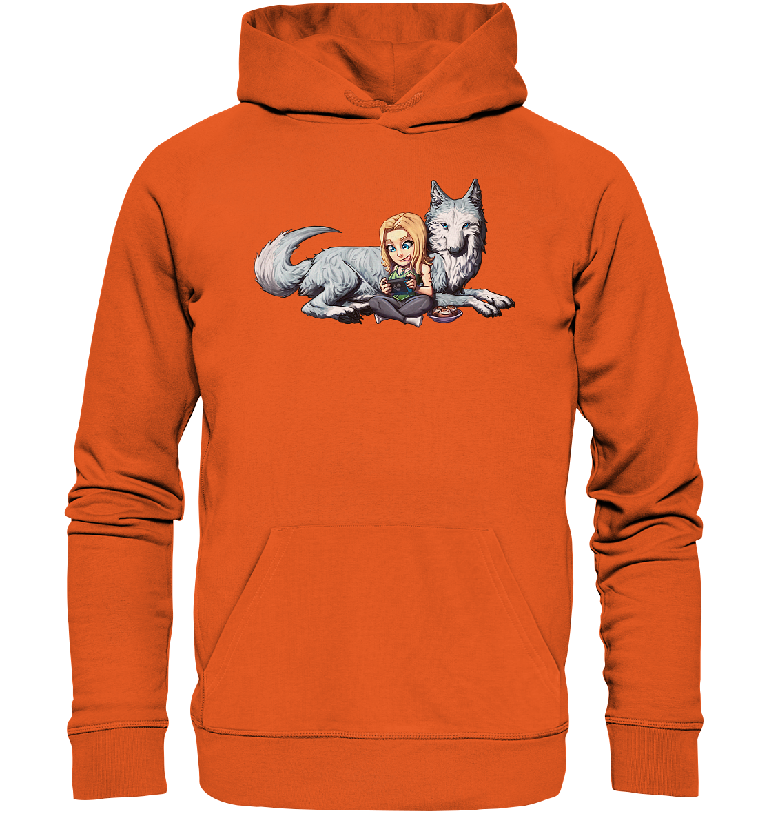 StaceyLucia Wolf - Organic Basic Hoodie