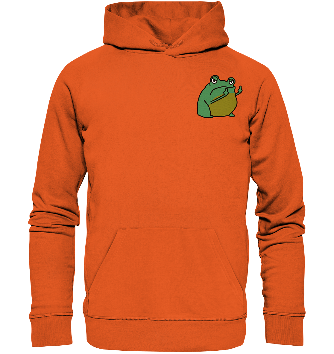 Aylana87 Kackfrosch - Organic Basic Hoodie