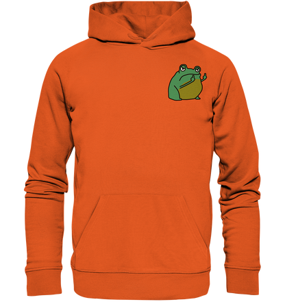 Aylana87 Kackfrosch - Organic Basic Hoodie