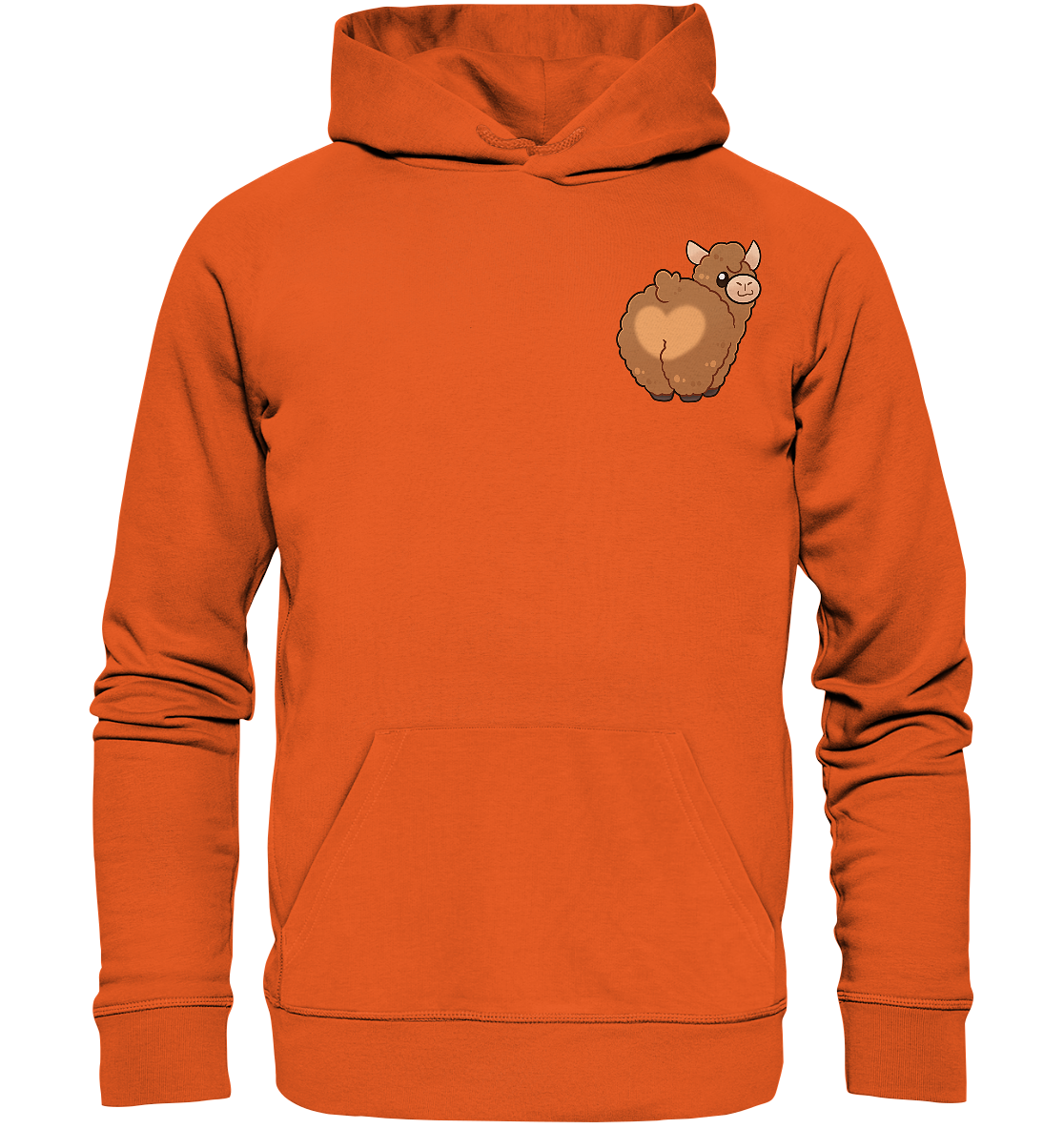 FlauschigTV Butt - Organic Basic Hoodie