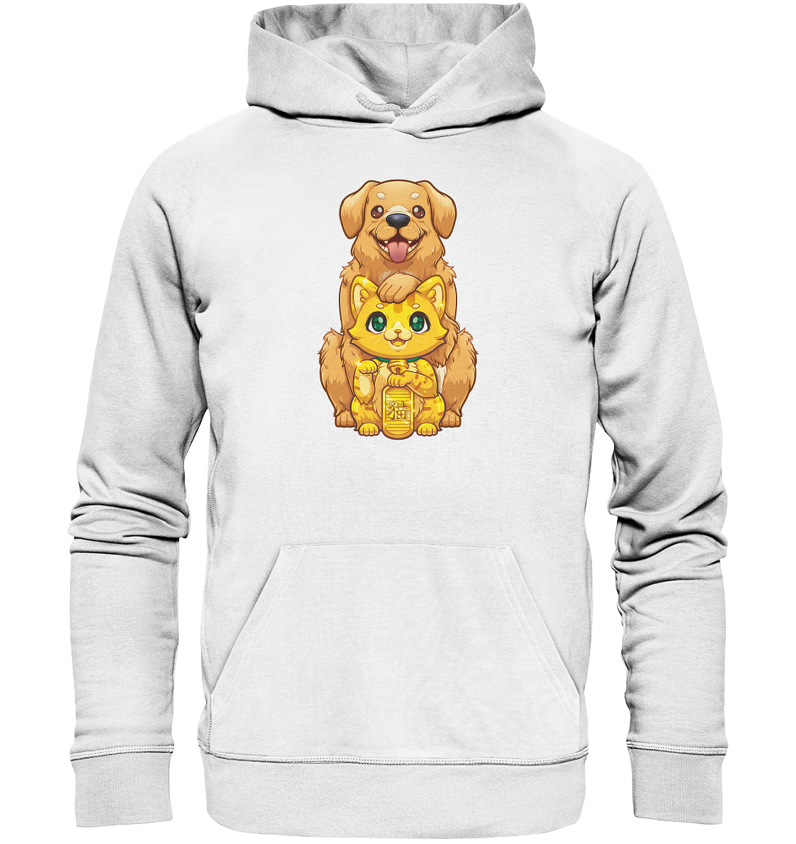 FeineKatze Goldig - Organic Basic Hoodie