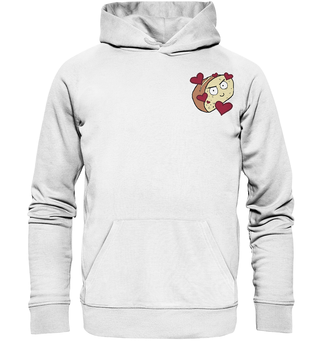 Aylana87 Herzbrot - Organic Basic Hoodie