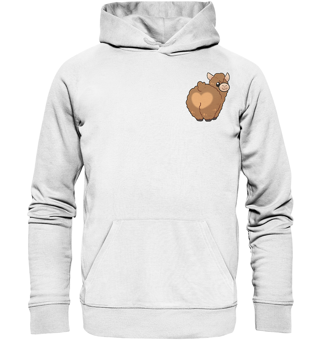 FlauschigTV Butt - Organic Basic Hoodie