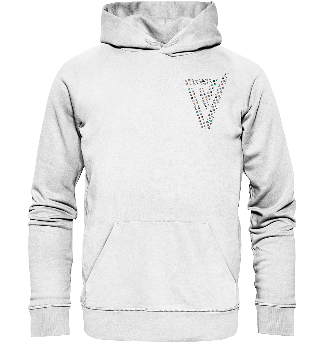 Verdipwnz Emotes - Organic Basic Hoodie