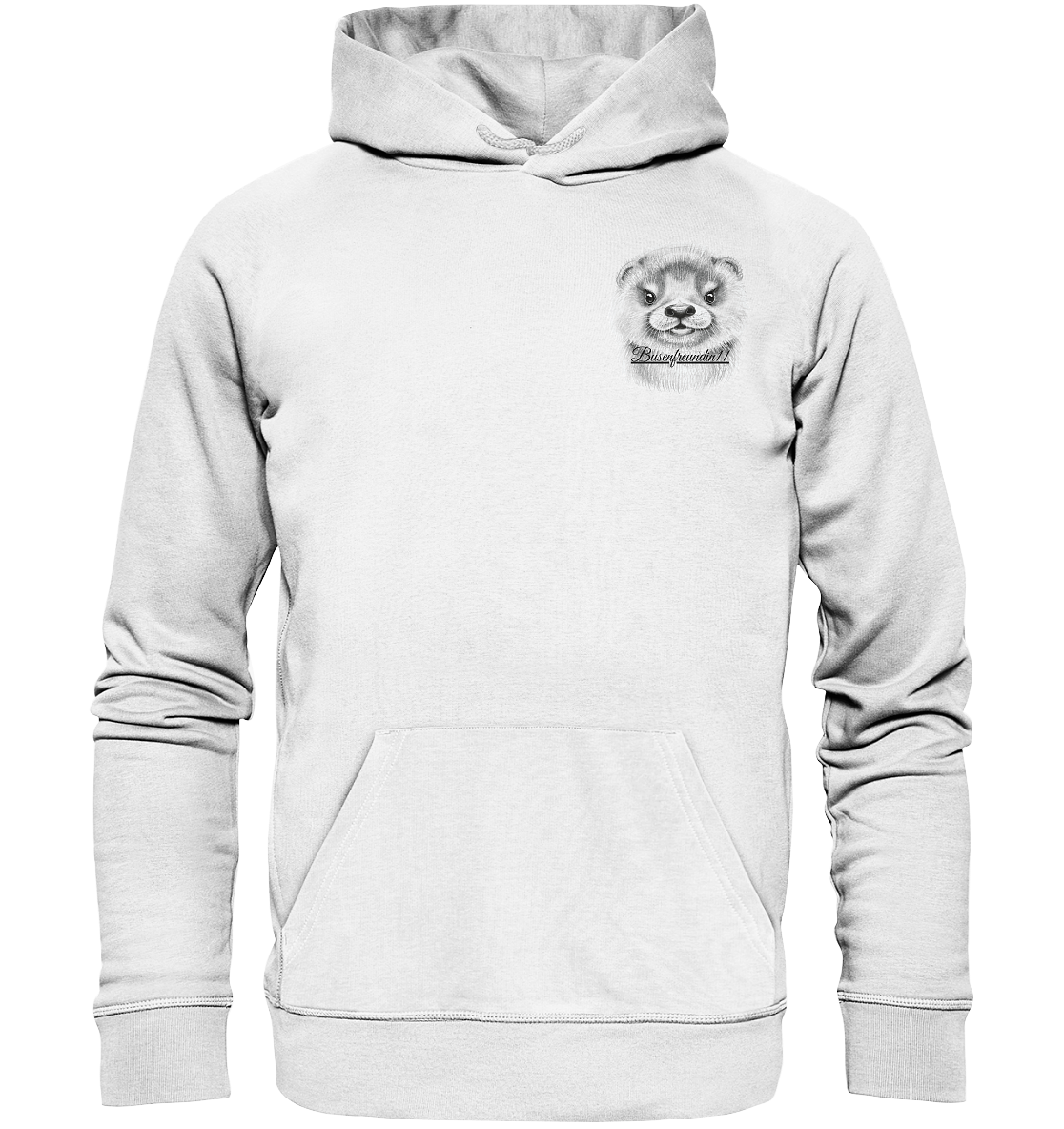 Busenfreundin11 Logo - Organic Basic Hoodie