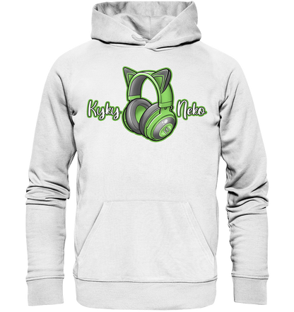 KykyNeko Logo - Organic Basic Hoodie