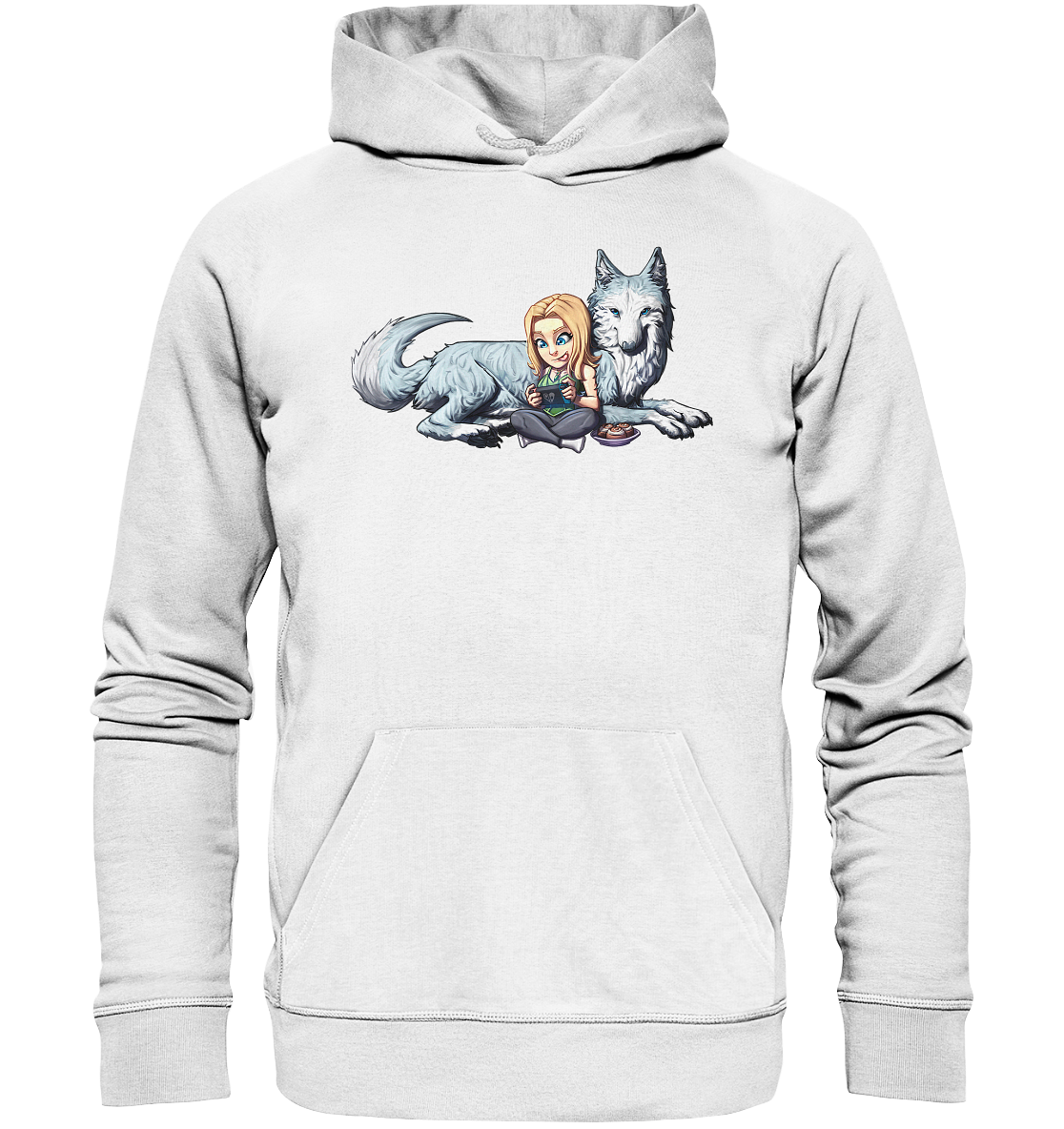 StaceyLucia Wolf - Organic Basic Hoodie