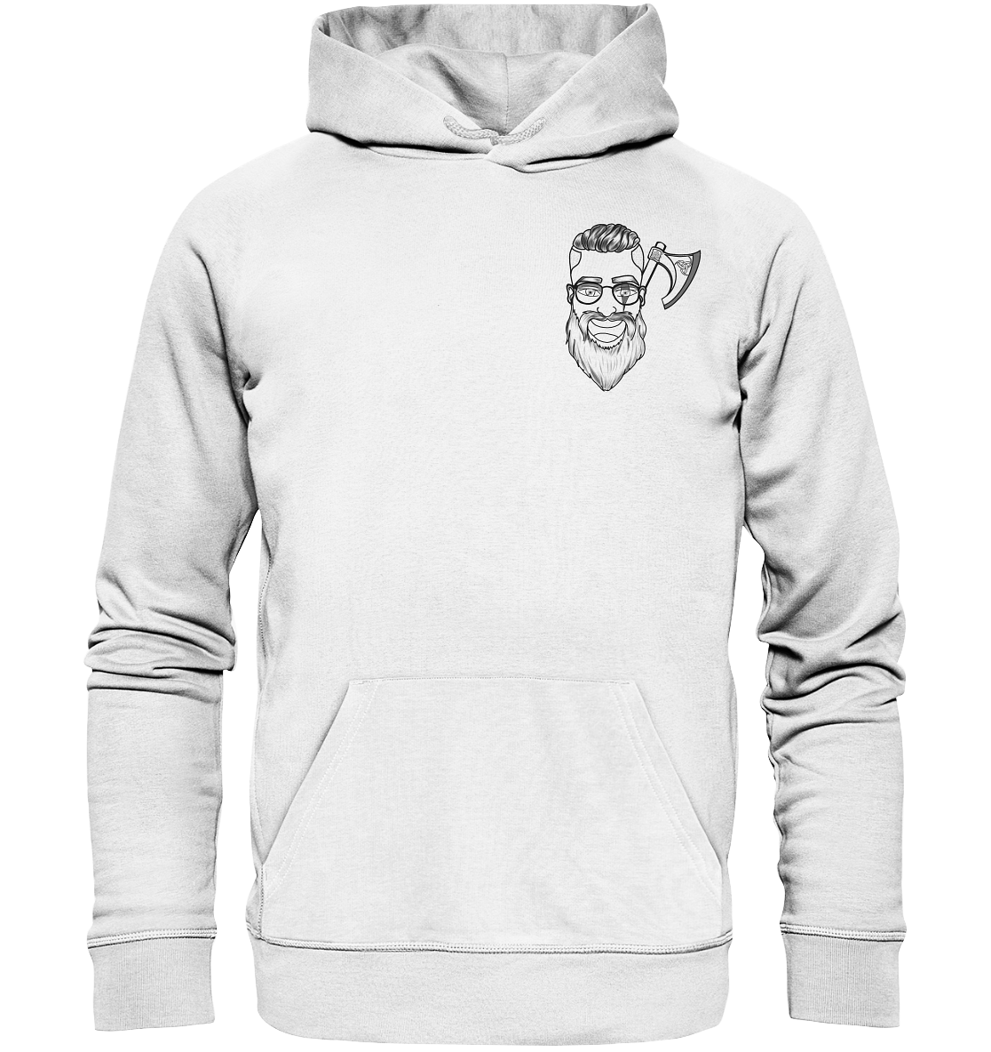 Adropon Outlines - Organic Basic Hoodie