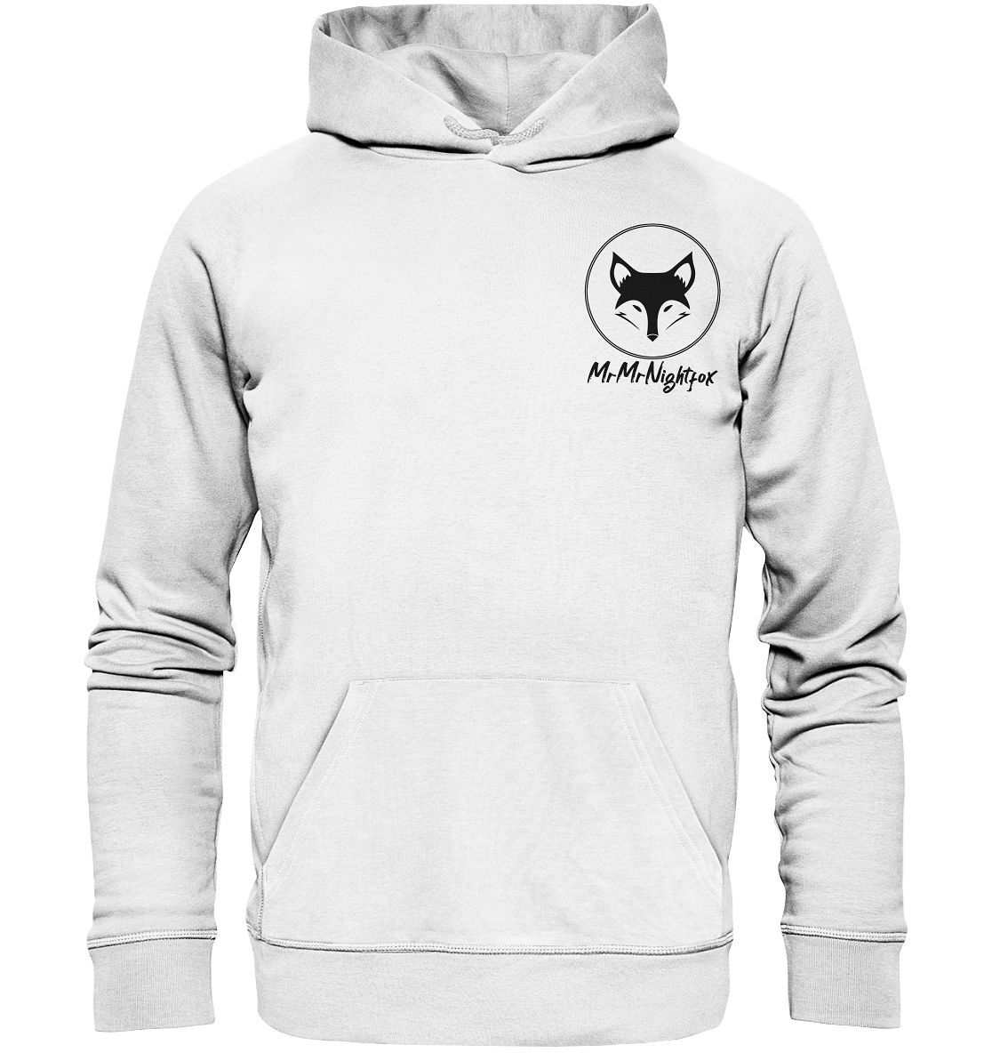 MrMrNightfox Logo - Organic Basic Hoodie