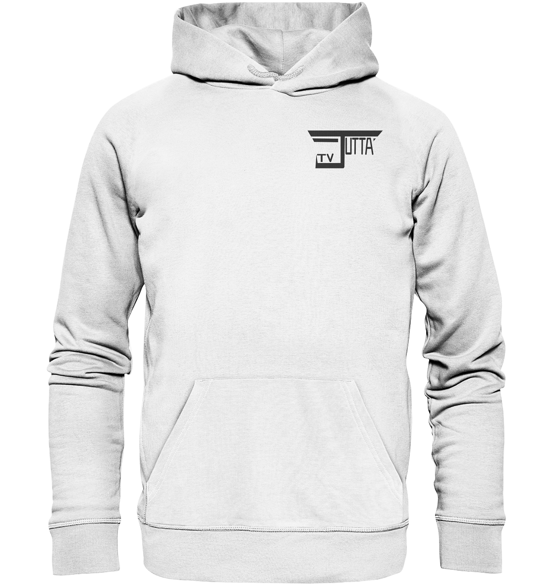 Jutta_tv Schriftzug - Organic Basic Hoodie