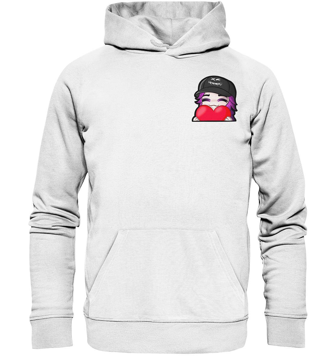 x3_kaspa Love - Organic Basic Hoodie