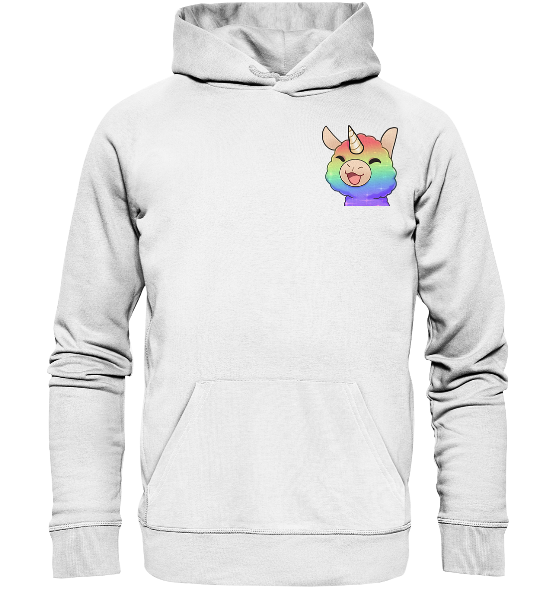 FlauschigTV Rainbow - Organic Basic Hoodie