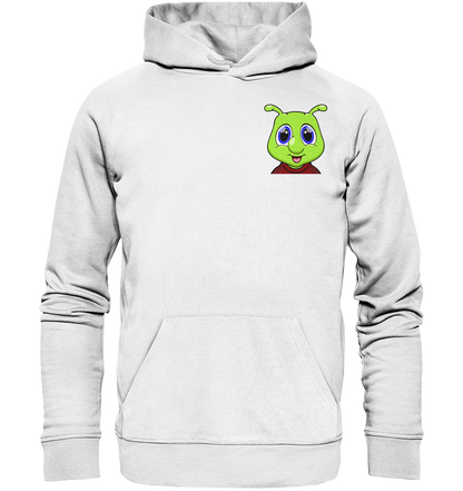 Raupi Face - Organic Basic Hoodie