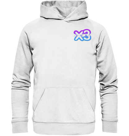 x3_kaspa Logo - Organic Basic Hoodie