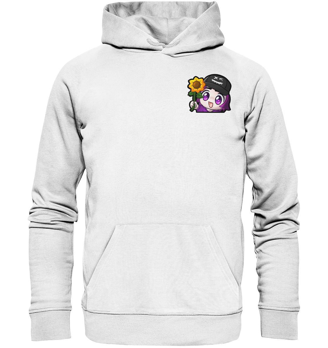 x3_kaspa Flower - Organic Basic Hoodie