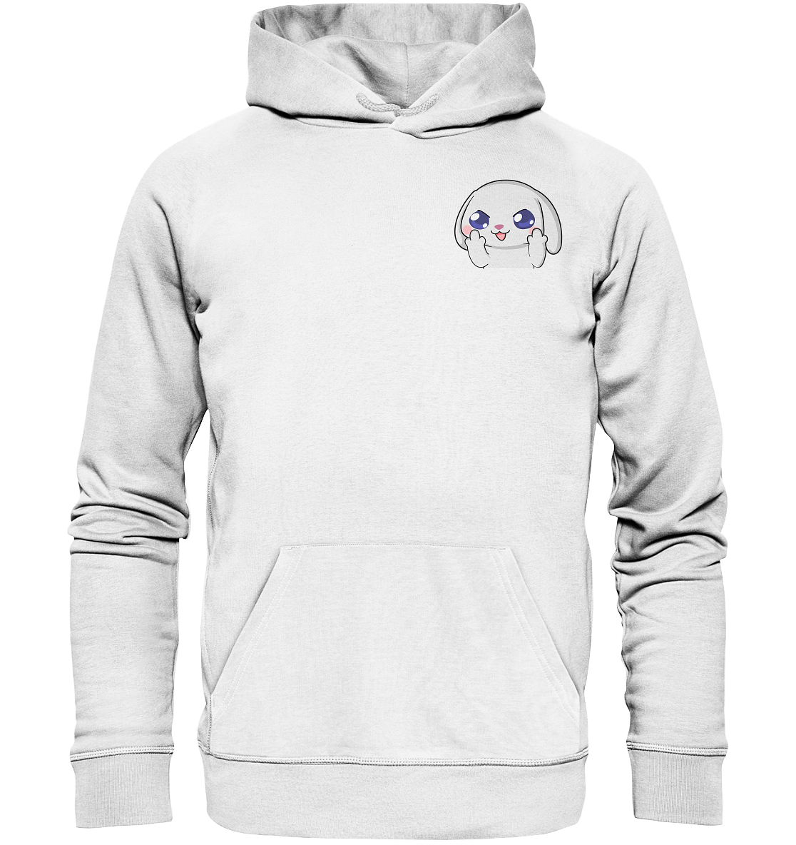 HuwJeffner MiddleFinger - Organic Basic Hoodie