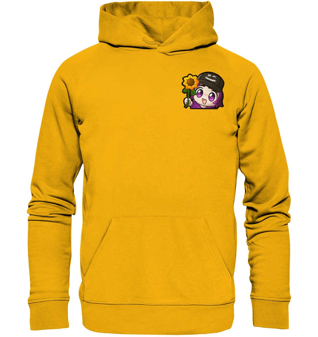 x3_kaspa Flower - Organic Basic Hoodie