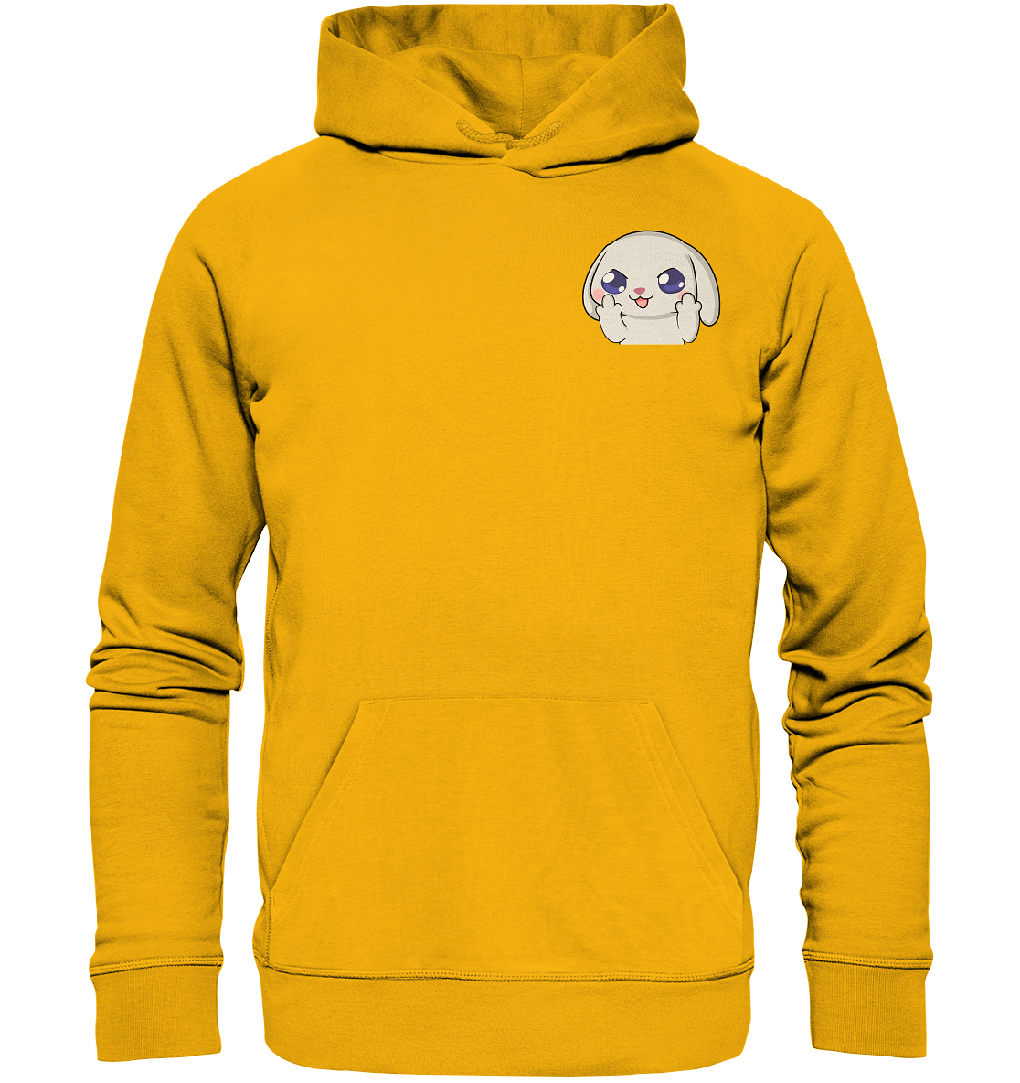HuwJeffner MiddleFinger - Organic Basic Hoodie