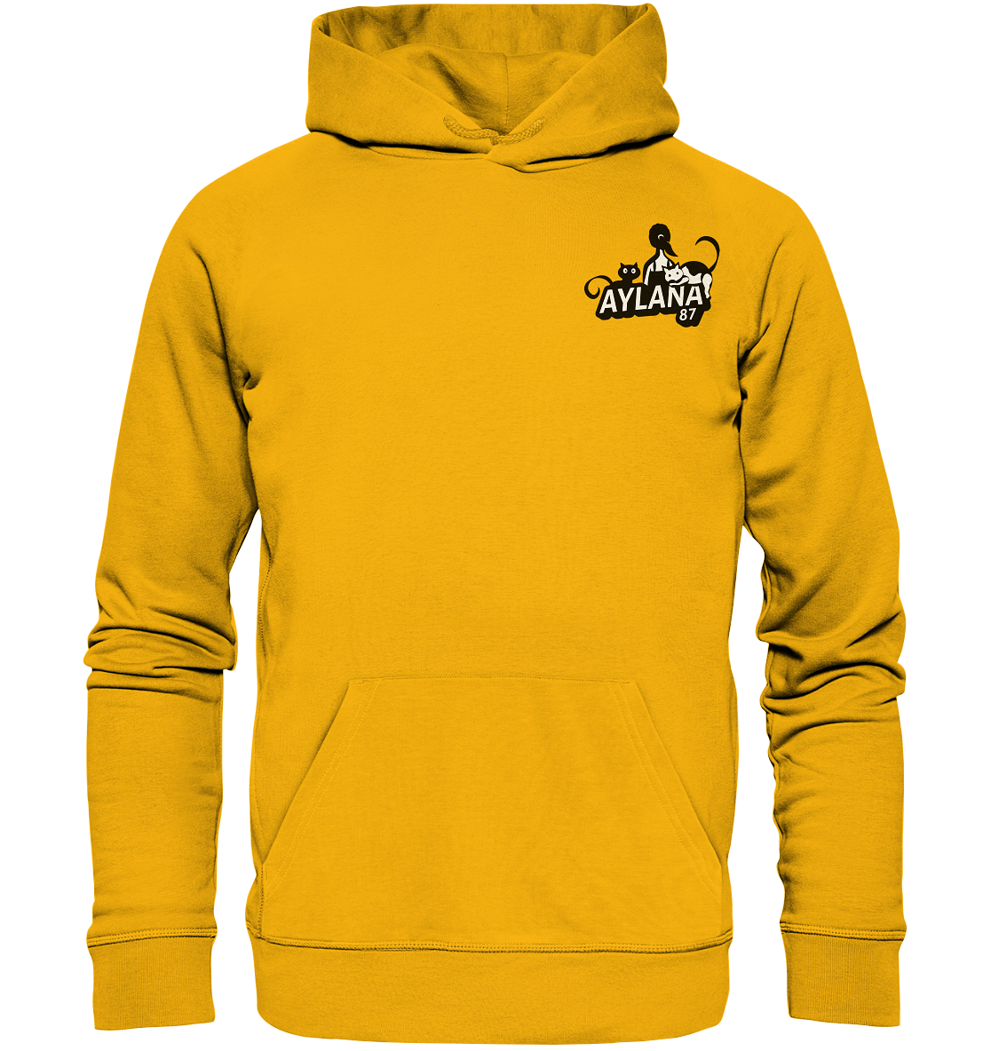 Aylana87 Logo - Organic Basic Hoodie