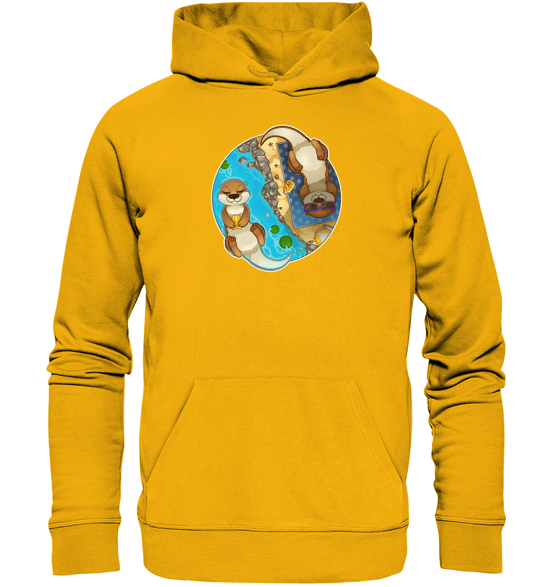 FeineKatze Otter - Organic Basic Hoodie