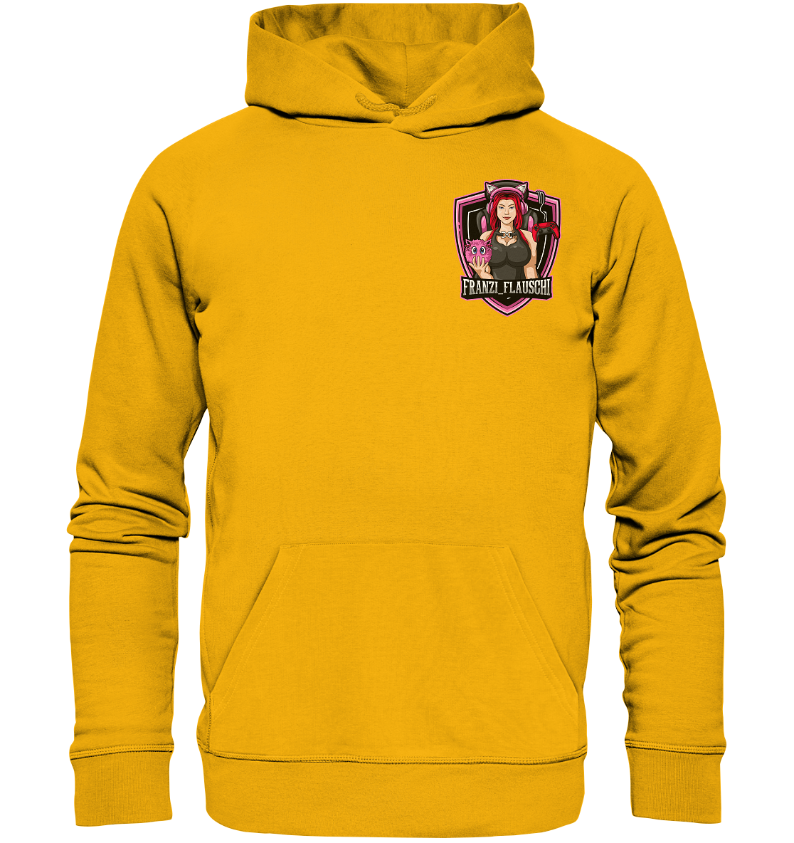 Franzi_Flauschi Logo - Organic Basic Hoodie