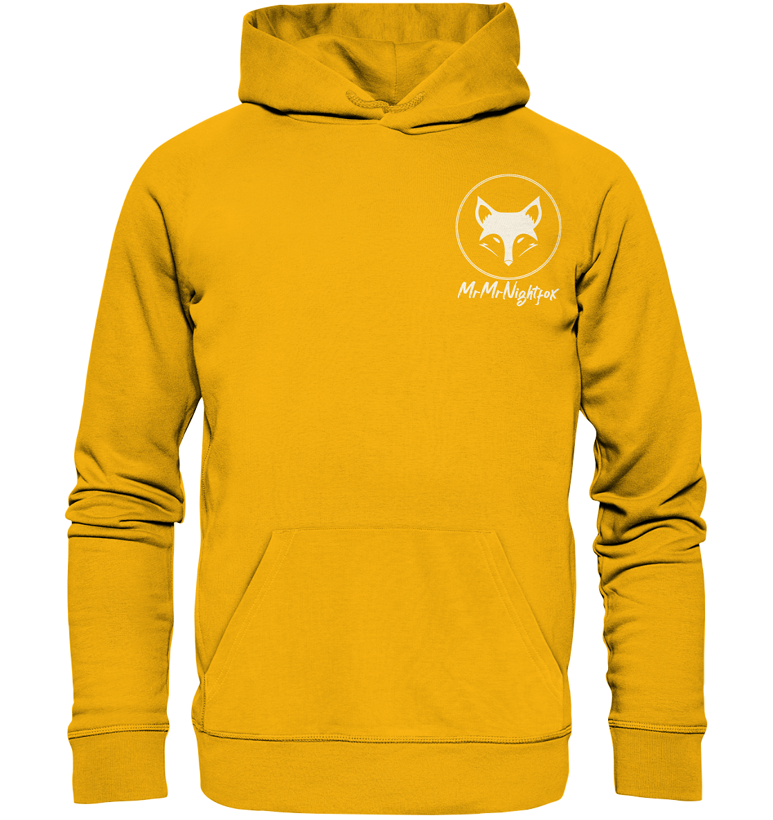 MrMrNightfox Logo - Organic Basic Hoodie