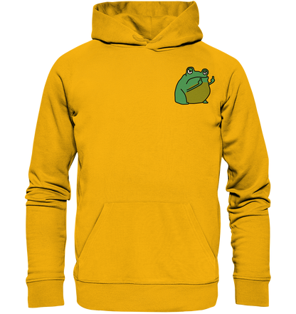 Aylana87 Kackfrosch - Organic Basic Hoodie