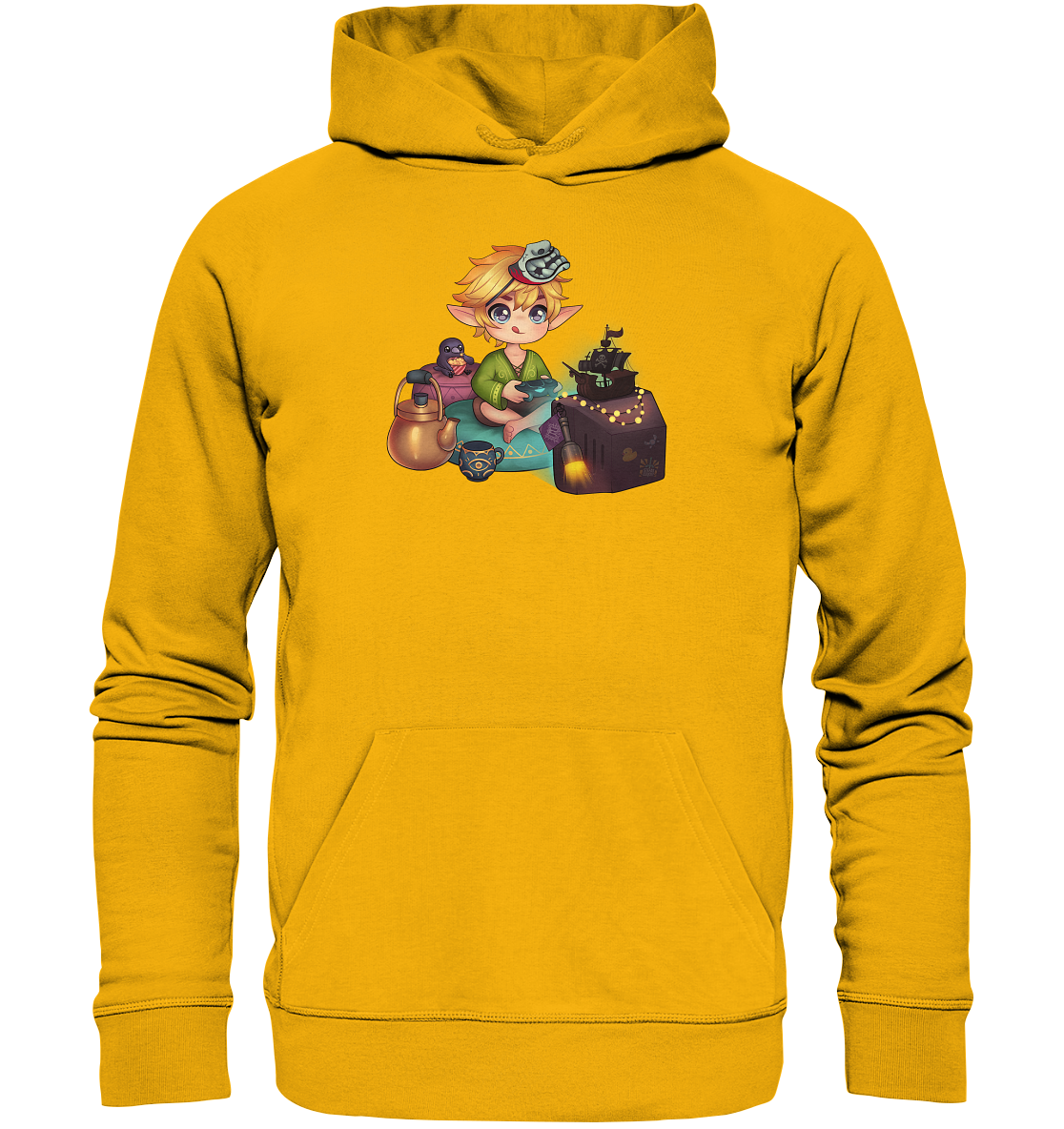 StefanBzockt Gamingroom - Organic Basic Hoodie