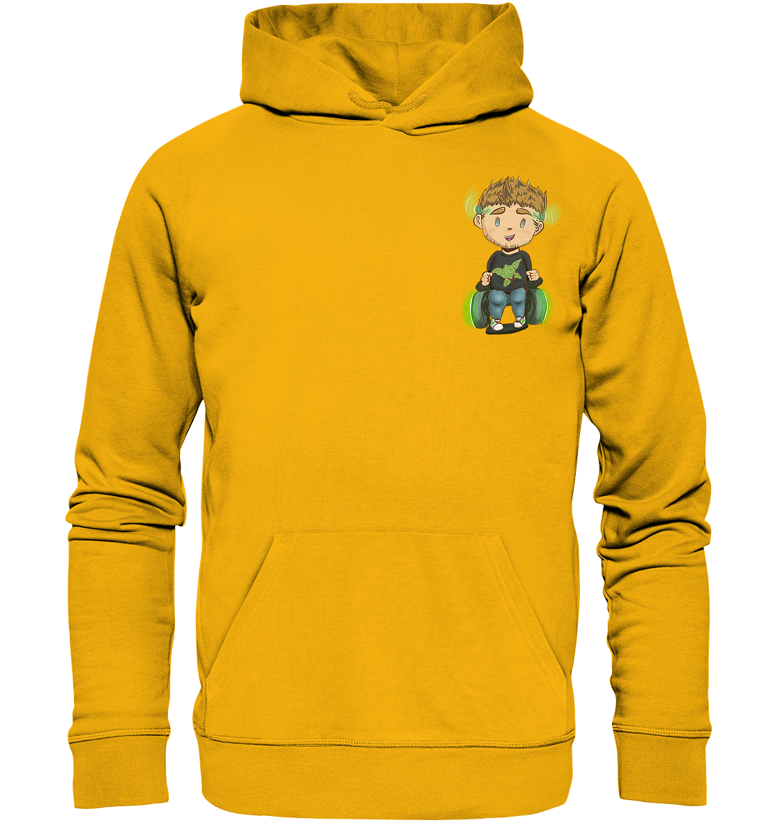 NoHandsNoSchoki Yoda - Organic Basic Hoodie