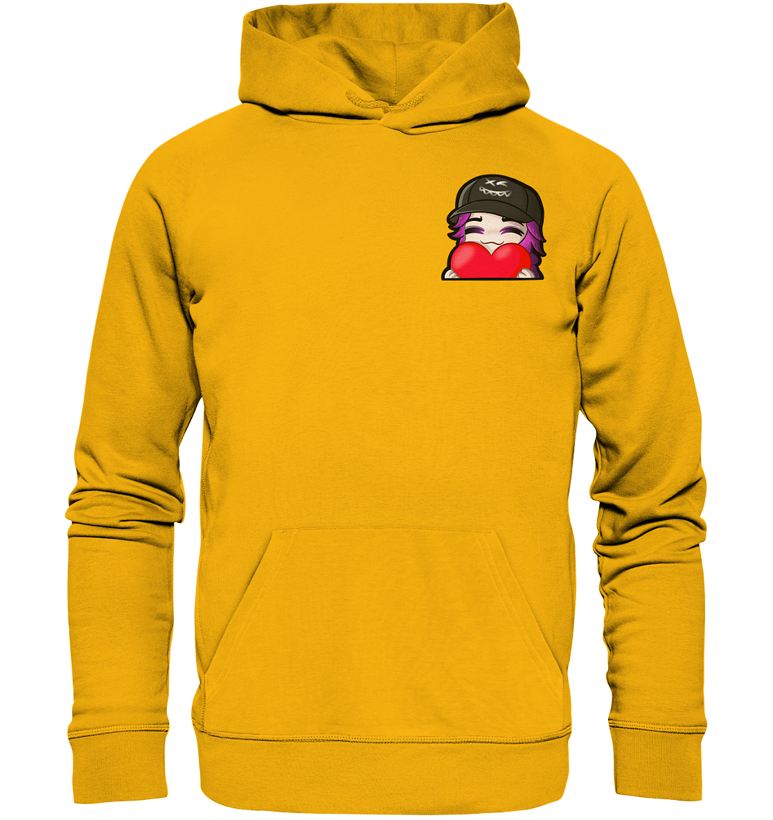 x3_kaspa Love - Organic Basic Hoodie