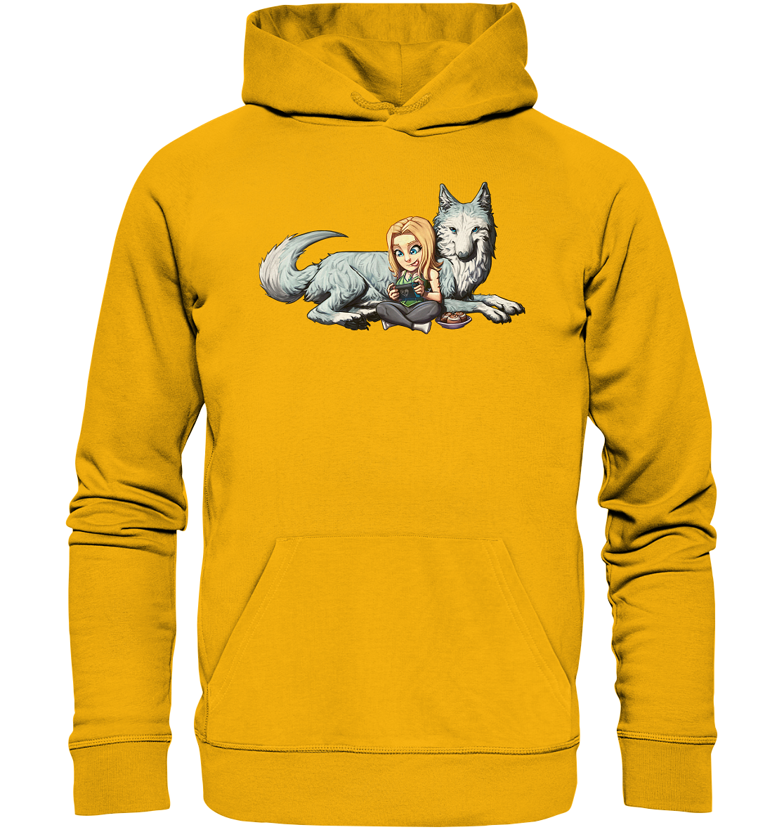 StaceyLucia Wolf - Organic Basic Hoodie