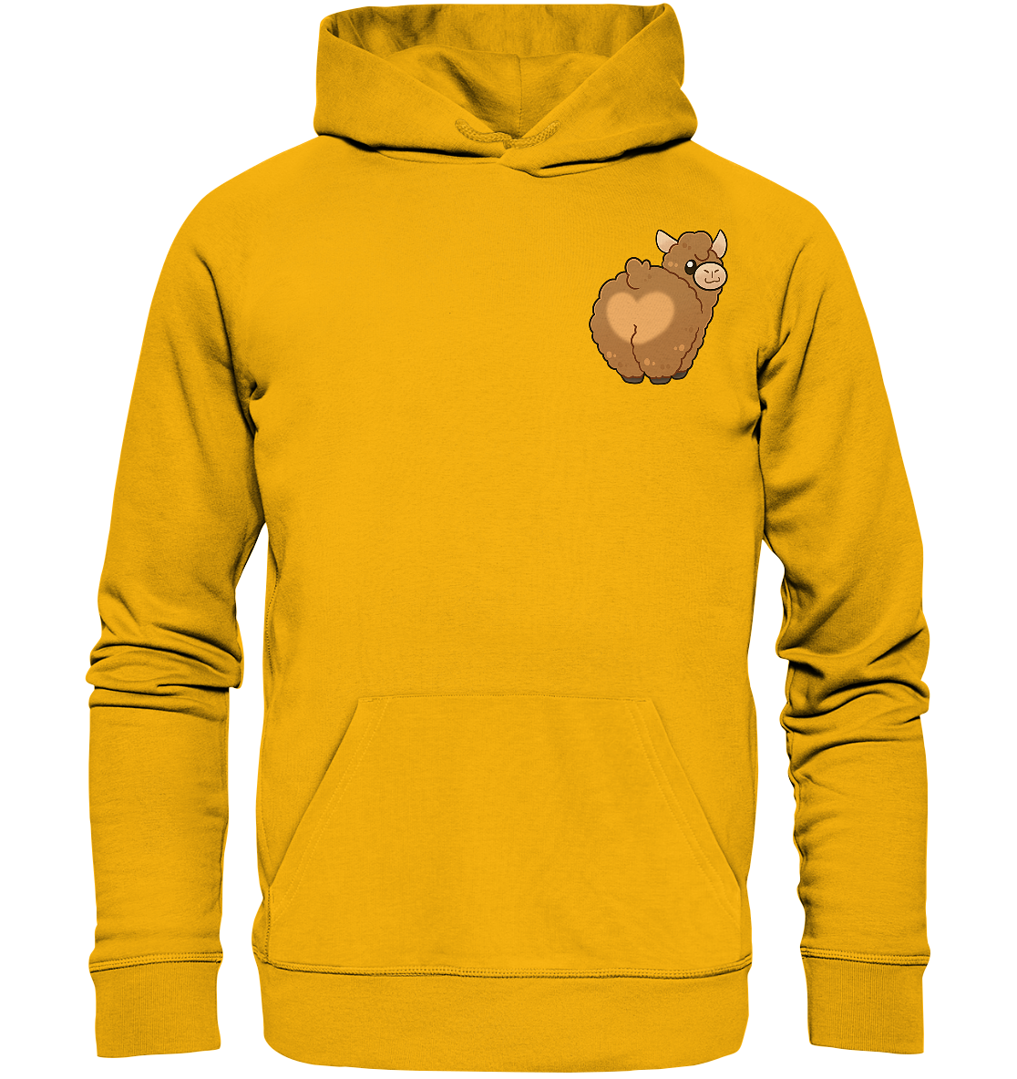 FlauschigTV Butt - Organic Basic Hoodie