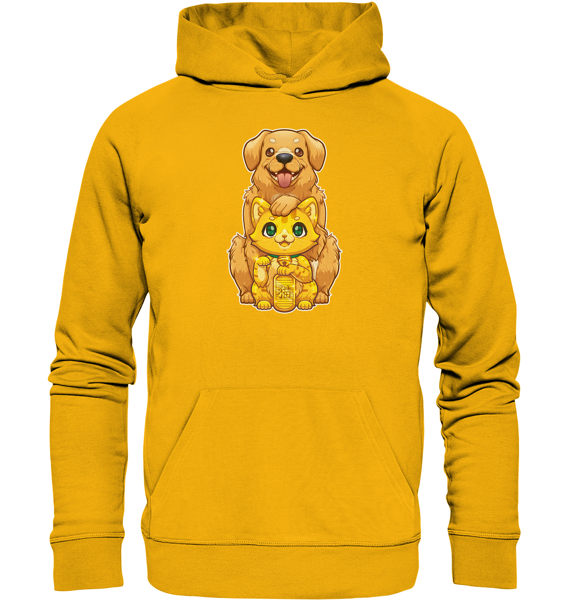FeineKatze Goldig - Organic Basic Hoodie