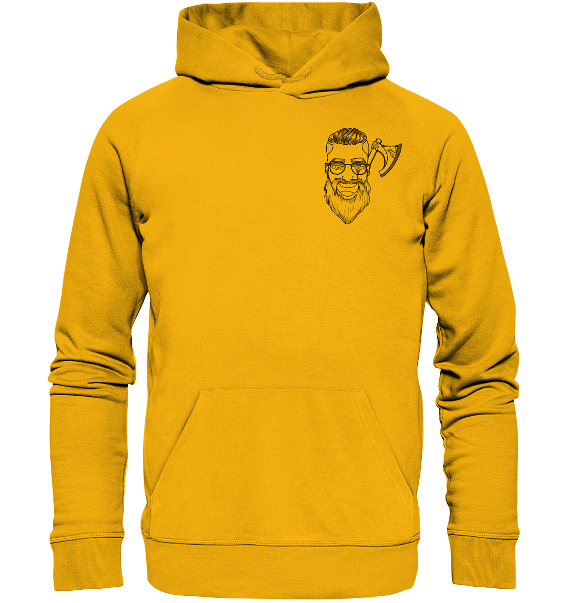 Adropon Outlines - Organic Basic Hoodie